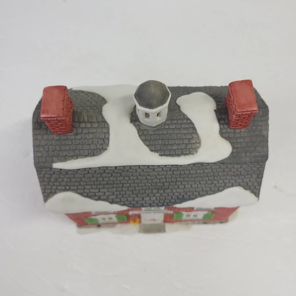 Department 56 New England Village Series BRICK TOWN HALL #6530-7, 1986 Retired - Picture 5 of 6